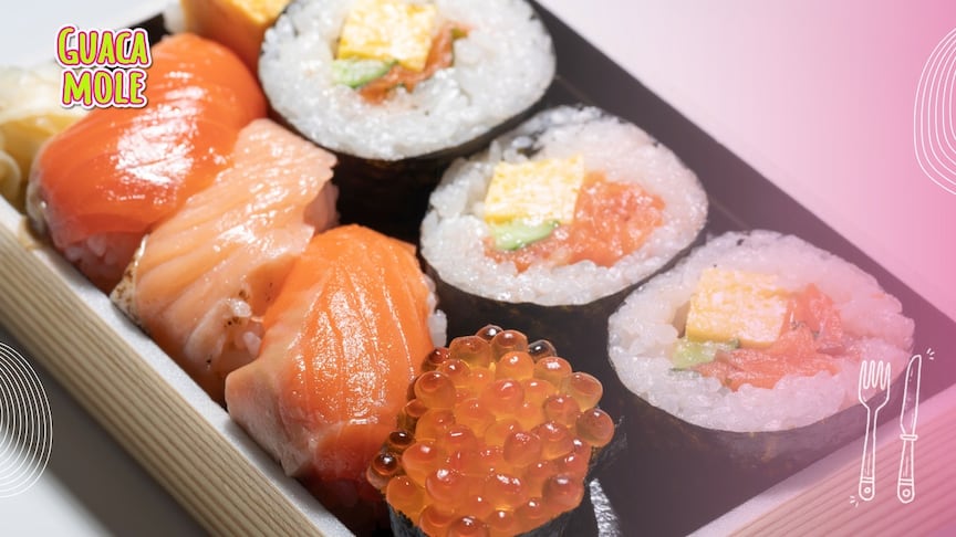 ¿Te encantan los nigiris? Chécate donde puedes comer los mejores en la CDMX. (Canva)