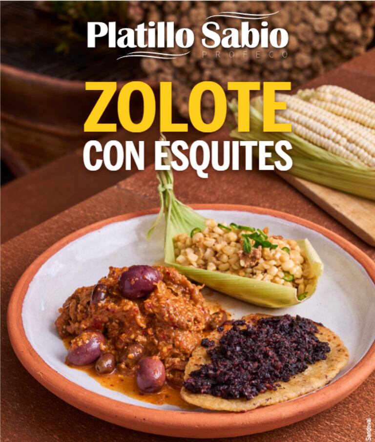 Una captura de pantalla de una receta de la Profeco.