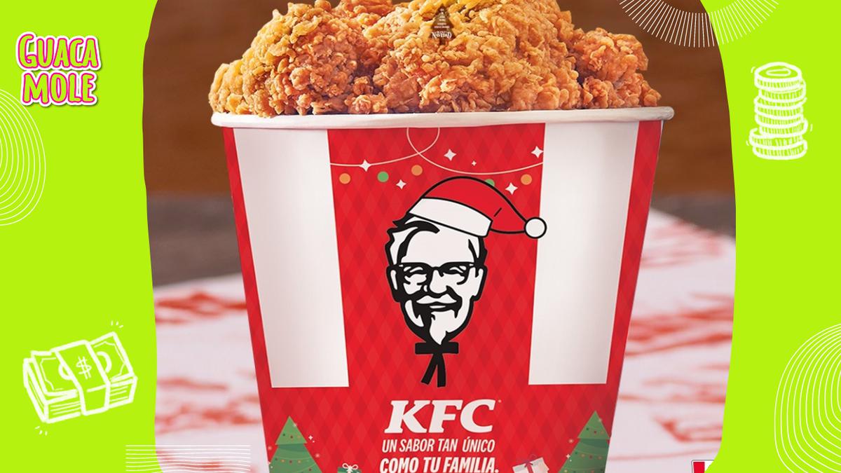KFC con ofertas para Navidad | El combo de Navidad de KFC es perfecto para la cena de Navidad. (Instagram)