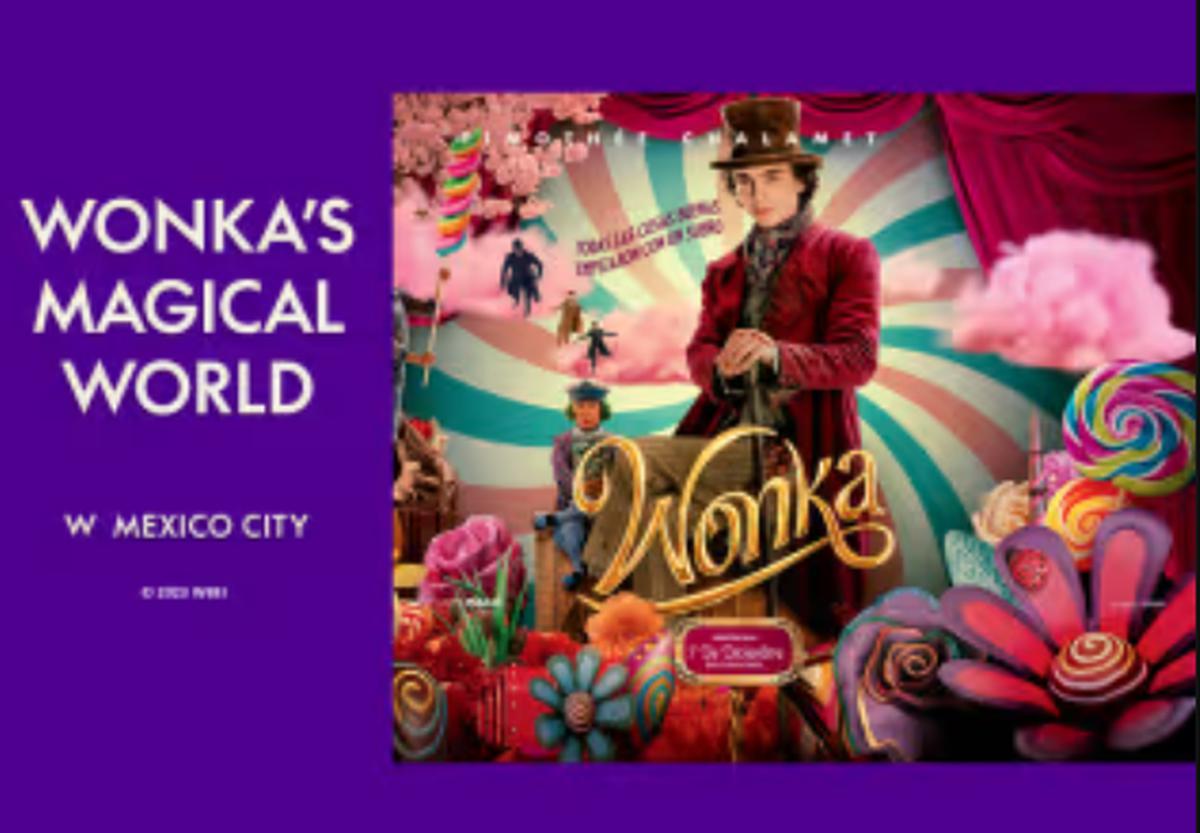 Reserva tu lugar en la experiencia Willy Wonka. | Fechas disponibles para noviembre, diciembre y enero. (Fuente: Fever).