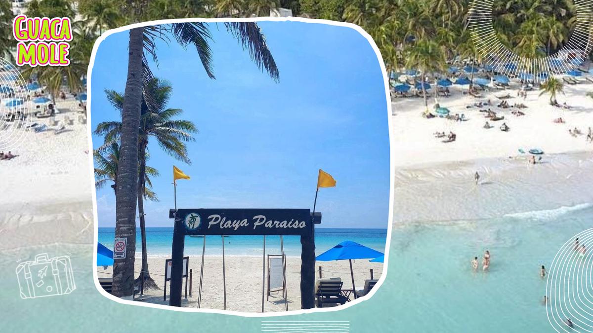 Playa Paraíso | Su mismo nombre lo dice, un paraíso natural de Tulum (playaparaisotulum & eruizvelasco / Instagram).